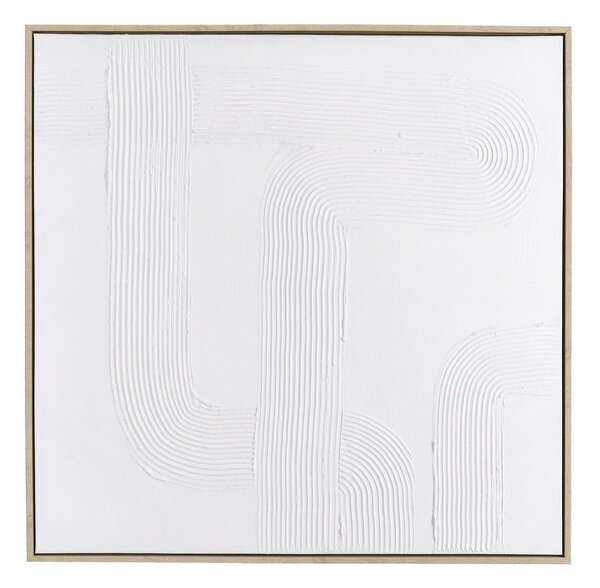 Ručne maľovaný obraz s rámom/na plátne 83x83 cm Texture – Bizzotto