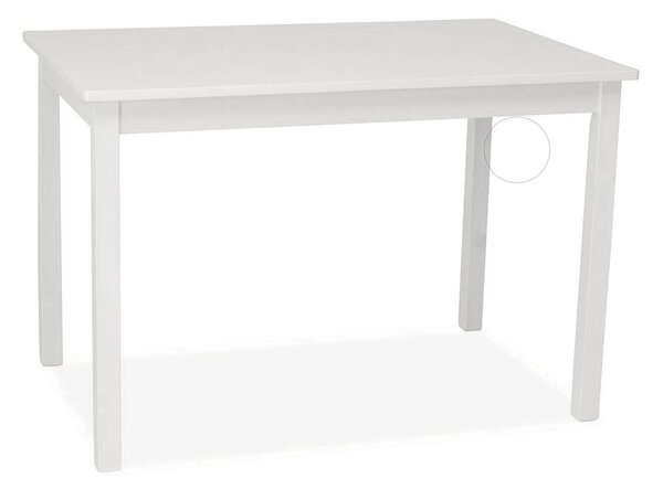 FORD jedálenský stôl 110x70 cm, biely