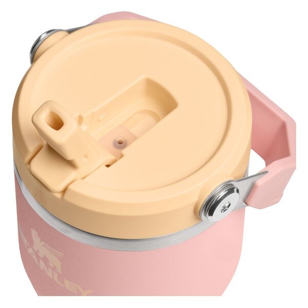 Broskyňová termoska z nehrdzavejúcej ocele 600 ml IceFlow™ Flip Straw 2.0 Tumbler Peach Rose – Stanley