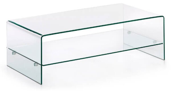 MUZZA KONFERENČNÝ STOLÍK BURANO 110X55 CM SKLO