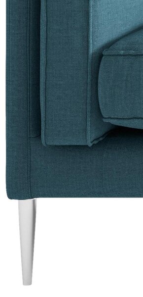 SEDACIA ZOSTAVA, textil, petrolejová Livetastic - Online Only obývacie izby, Online Only