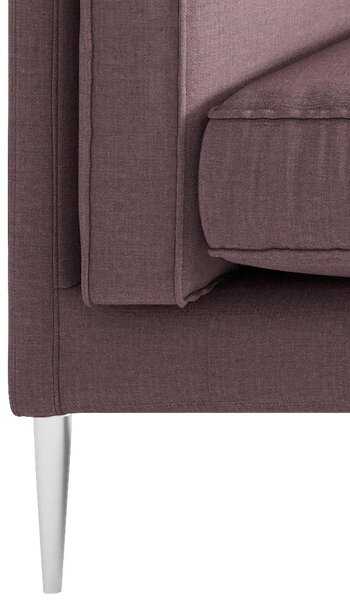SEDACIA ZOSTAVA, textil, červená Livetastic - Online Only obývacie izby, Online Only