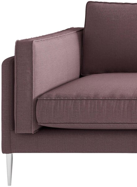 SEDACIA ZOSTAVA, textil, červená Livetastic - Online Only obývacie izby, Online Only