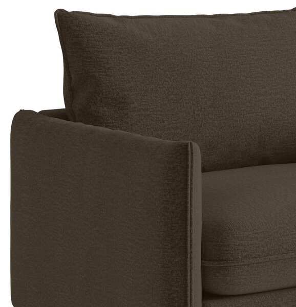 SEDACIA ZOSTAVA, textil, hnedá Livetastic - Online Only obývacie izby, Online Only