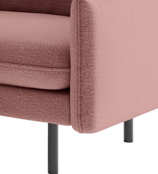 SEDACIA ZOSTAVA, textil, staroružová Livetastic - Online Only obývacie izby, Online Only