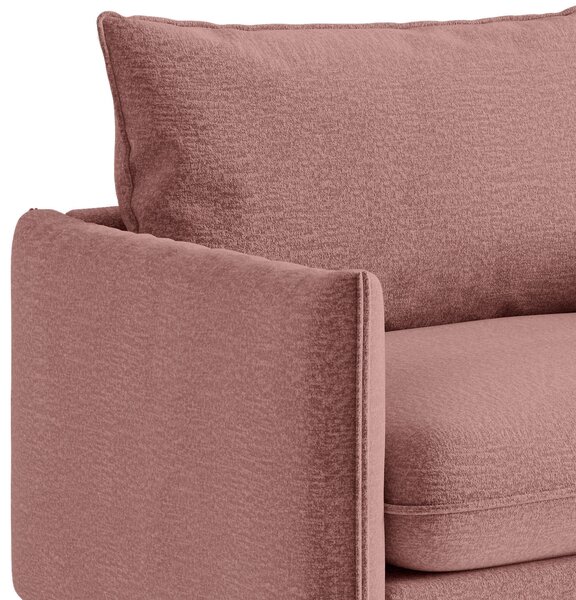 SEDACIA ZOSTAVA, textil, staroružová Livetastic - Online Only obývacie izby, Online Only