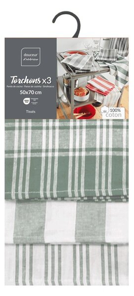 Bavlnené utierky v súprave 3 ks 50x70 cm Bayado – douceur d'intérieur