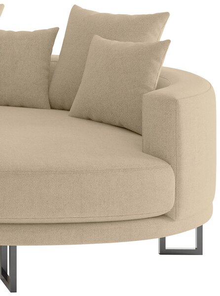 VEĽKÁ POHOVKA, textil, béžová Livetastic - Sedačky, Online Only
