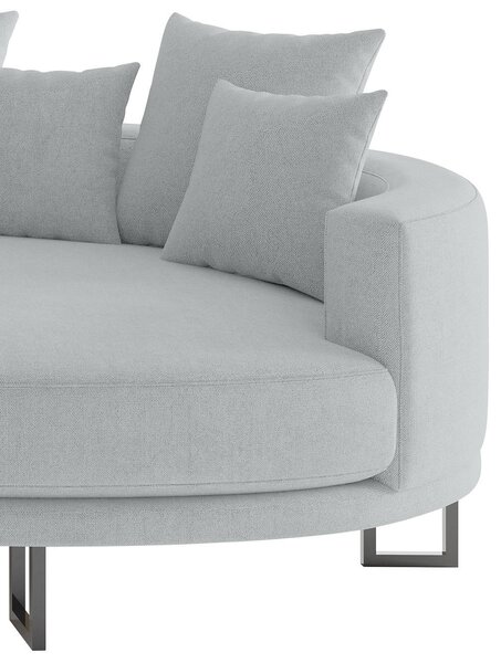VEĽKÁ POHOVKA, textil, sivá Livetastic - Sedačky, Online Only
