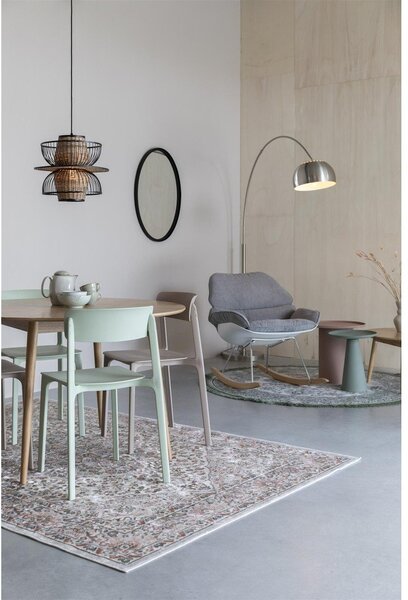 Stojacia lampa White Label Metal Bow