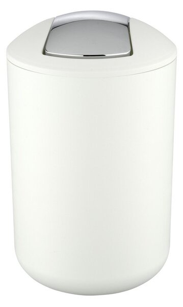 Biely plastový odpadkový kôš 6,5 l Brasil – Wenko