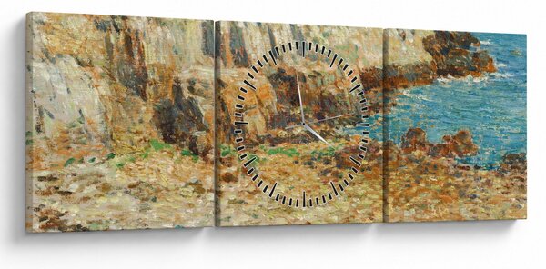 Obraz - Childe Hassam, A North East Headland, reprodukcia (s hodinami) (90x30 cm)