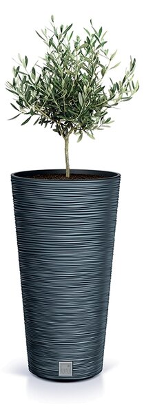 Plastový kvetináč DFRH250 25 cm - modrá