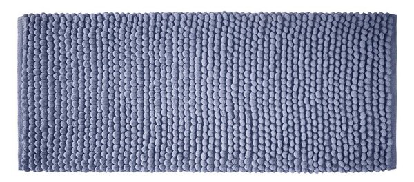 Modrá kúpeľňová predložka 50x120 cm Aspen Bobble – Bianca