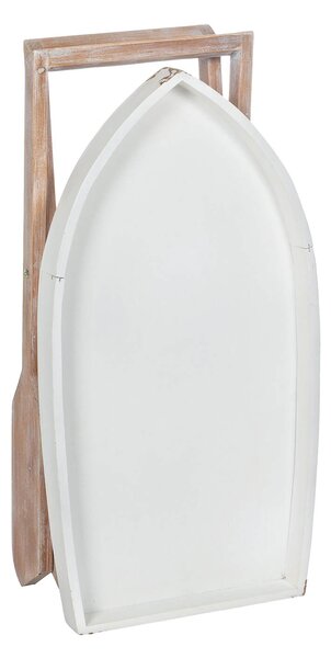 MUZZA Skladací stôl zoggo 76 X 66 cm biely