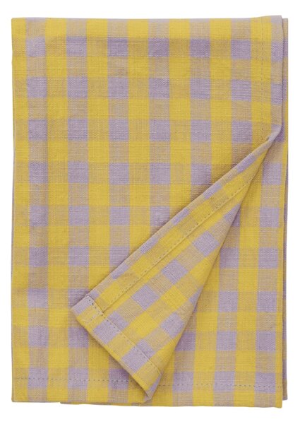Utierka Checked Yellow/Lilac