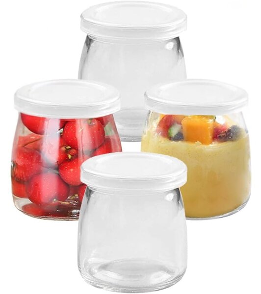 Orion 4 poháre na jogurt a dezert s viečkom 4ks x 200ml YOGO