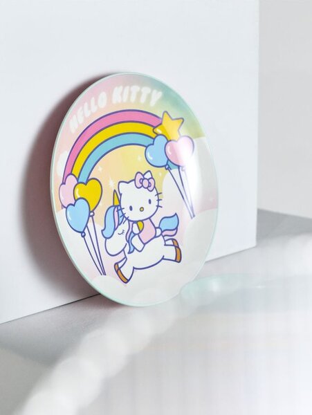 Sinsay - Keramický tanier Hello Kitty - viacfarebná