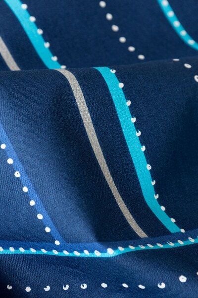 Obliečky Ezio Blue Bavlna deluxe 1x 140/200, 1x 70/90