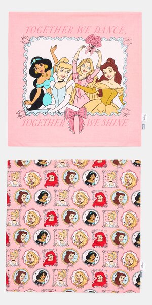 Sinsay - Bavlnené obliečky na vankúše Disney Princess 2 pack - ružová