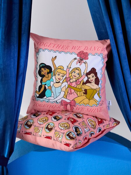 Sinsay - Bavlnené obliečky na vankúše Disney Princess 2 pack - ružová