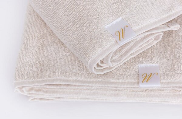 Uterák Devon Beige světlý Béžová světlá Bavlna 70/140