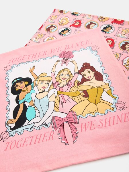 Sinsay - Bavlnené obliečky na vankúše Disney Princess 2 pack - ružová