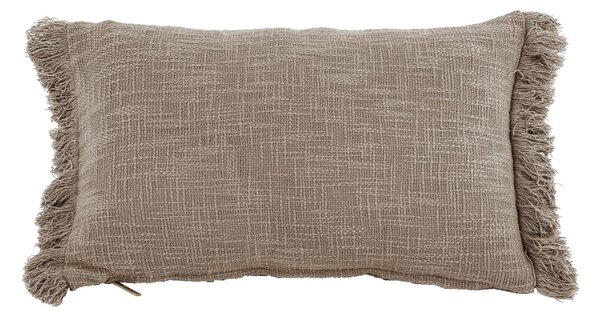 Dekoratívny vankúšik TISECO SOLID 30x50 cm, sivohnedý