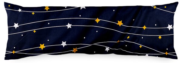 4Home Obliečka na Relaxačný vankúš Náhradný manžel Night sky, 50 x 150 cm