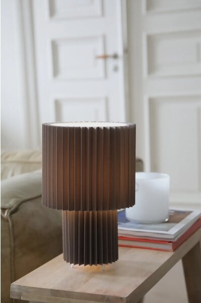 Markslöjd 108896 - Stolná lampa CATIS 1xE27/60W/230V 32 cm sivá