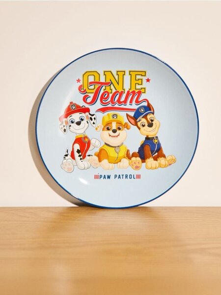 Sinsay - Keramický tanier PAW Patrol - viacfarebná