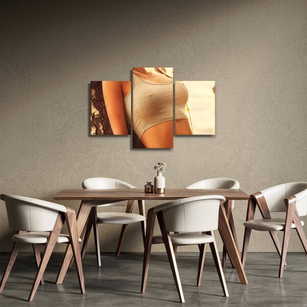 Obraz - Žena pri strome (90x60 cm)