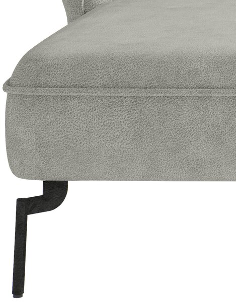 ROHOVÁ SEDAČKA, textil, svetlosivá Livetastic - Sedačky, Online Only