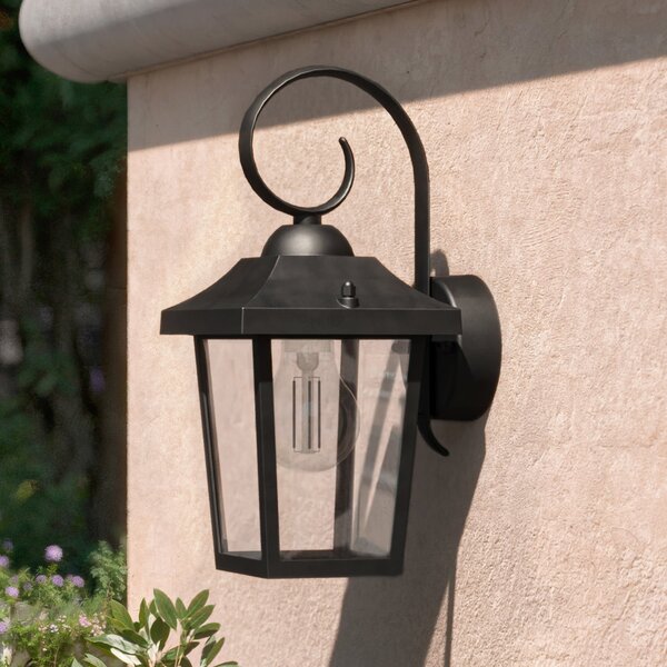 Vonkajšie Svietidlo Philips, Buzzard, stmievateľné, Čierna, Kov, Vintage