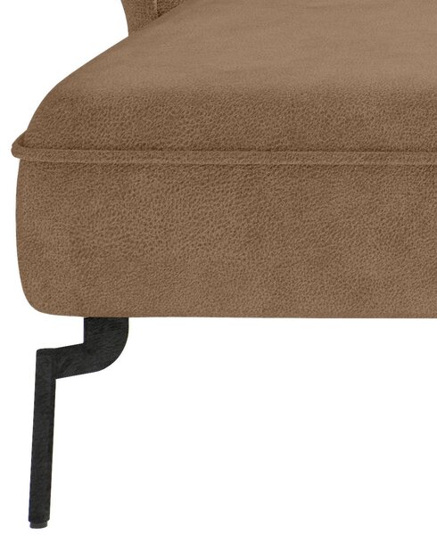 ROHOVÁ SEDAČKA, textil, svetlohnedá Livetastic - Sedačky, Online Only