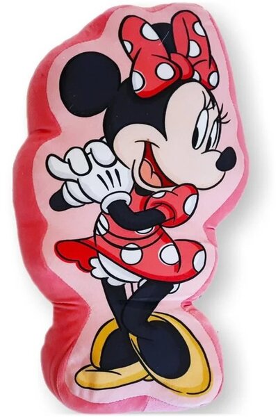 Tvarovaný 3D vankúš Minnie Mouse - Disney - 39 x 23 cm