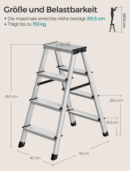 Rozkladací stredný rebrík GLT014E01