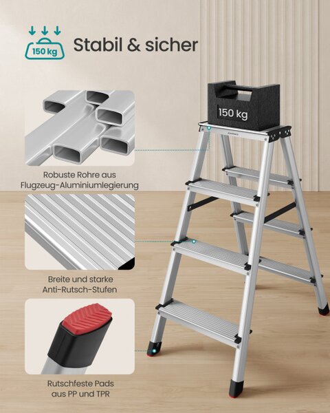 Rozkladací stredný rebrík GLT014E01