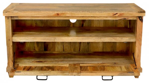 TV stolík Devi 120x60x45 indický masív mango