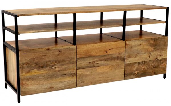 TV stolík Gita 160x75x45 indický masív mango