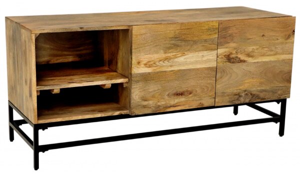 TV stolík Gita 130x60x45 indický masív mango
