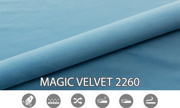 NovýNábytok.sk Manželská posteľ Boxspring 180 cm Ranaly (modrá) (s úložným priestorom). Akcia -20%. Vlastná spoľahlivá doprava až k Vám domov. 1020355