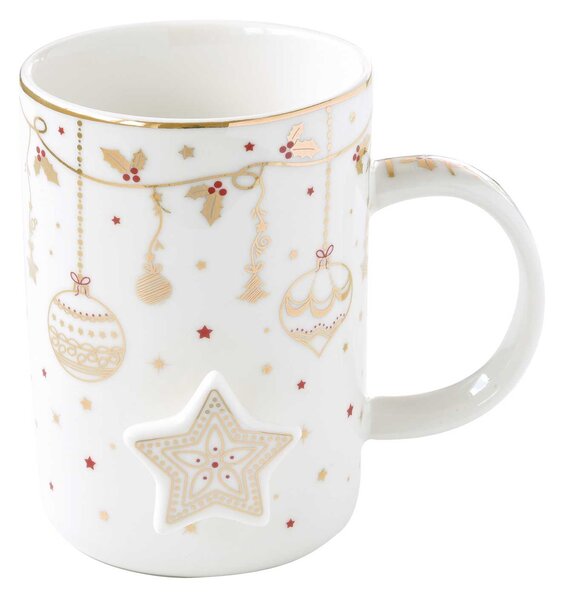 FEDORA Home Vianočný hrnček Xmas Lights, 370ml