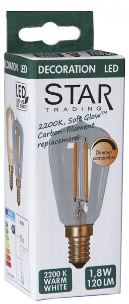 Retro LED žiarovka E14 (stmievateľná)