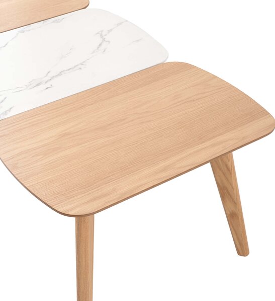 MUZZA Konferenčný stolík alvin 120 x 60 cm prírodný