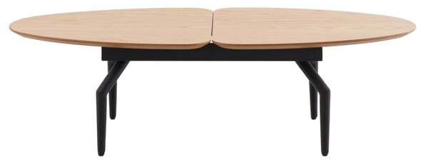 MUZZA Konferenčný stolík ferd 120 x 60 cm prírodný