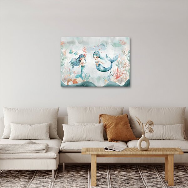 Obraz - Morské panny (70x50 cm)