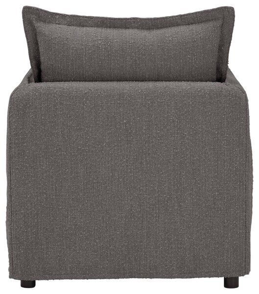 KRESLO, textil, sivá Livetastic - Online Only obývacie izby, Online Only