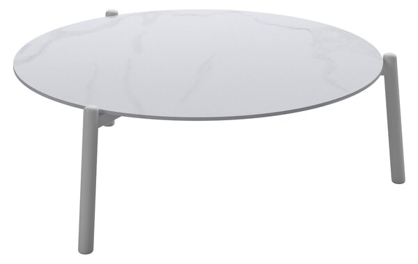 ZÁHRADNÝ PRÍRUČNÝ STOLÍK, kov, keramika, 80/80/28,5 cm Ambia Garden - Záhradné stoly