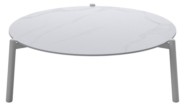ZÁHRADNÝ PRÍRUČNÝ STOLÍK, kov, keramika, 80/80/28,5 cm Ambia Garden - Záhradné stoly